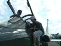 Tim and Pilot on Trainer